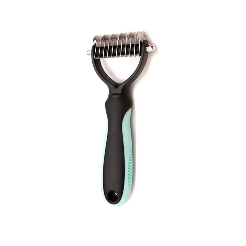 Brosse anti-poils professionnelle pour chien et chat - Elimine les poils mort sans douleur